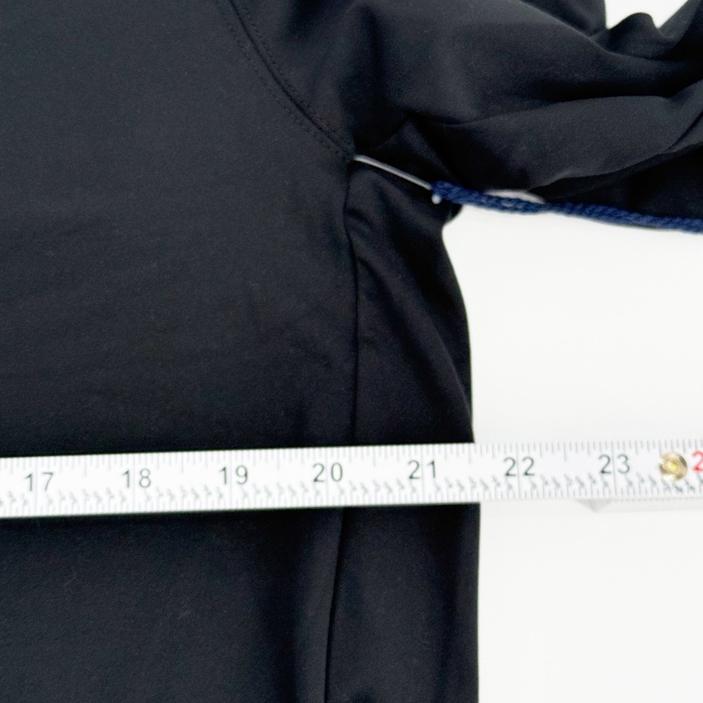 Chubbies Men Black 1/4 Zip Long Sleeve Pullover Sweatshirt Size Large Hiking NEW - Picture 10 of 14